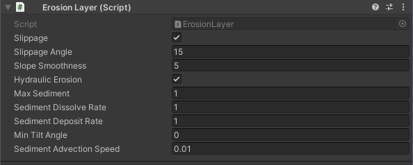 Erosion Layer