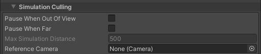 Fluid Simulation Culling
