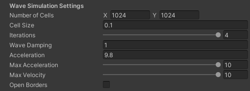 Fluid Simulation Settings