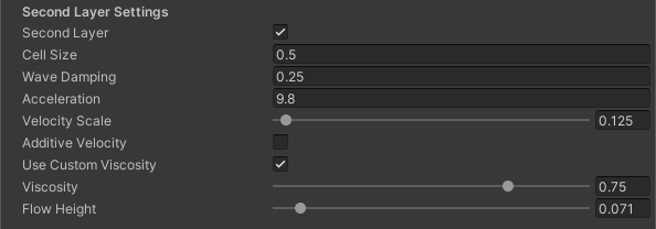 Fluid Simulation Settings