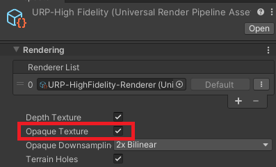 URP Opaque Texture